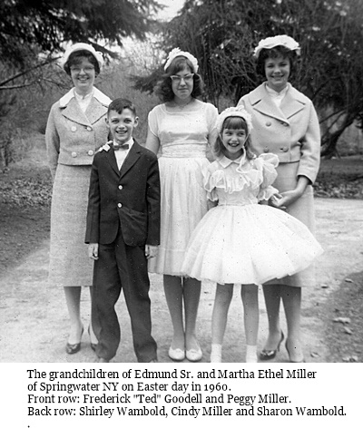 hcl_people_miller_grandchildren_shirley_cindy_sharon_fred_peggy_easter_1960_resize400x400