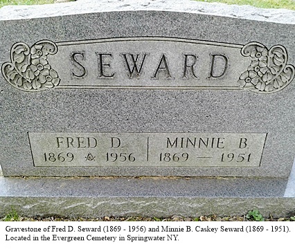 hcl_people_seward_fred_d_and_caskey_minnie_b_gravestone_springwater_evergreen_cemetery_resize426x320